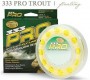   333 Pro Trout long belly floating rocket taper WF 4F